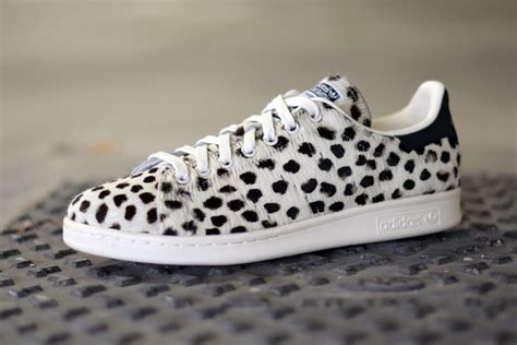 adidas stan smith animal print